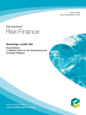 cover image of The Journal of Risk Finance, Volume 18, Number 4
